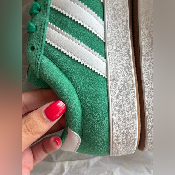 Adidas Nora Unisex Skate Shoes Court Green – Size Men 7.5 / Women 8.5 – JH8144 - Picture 13 of 16